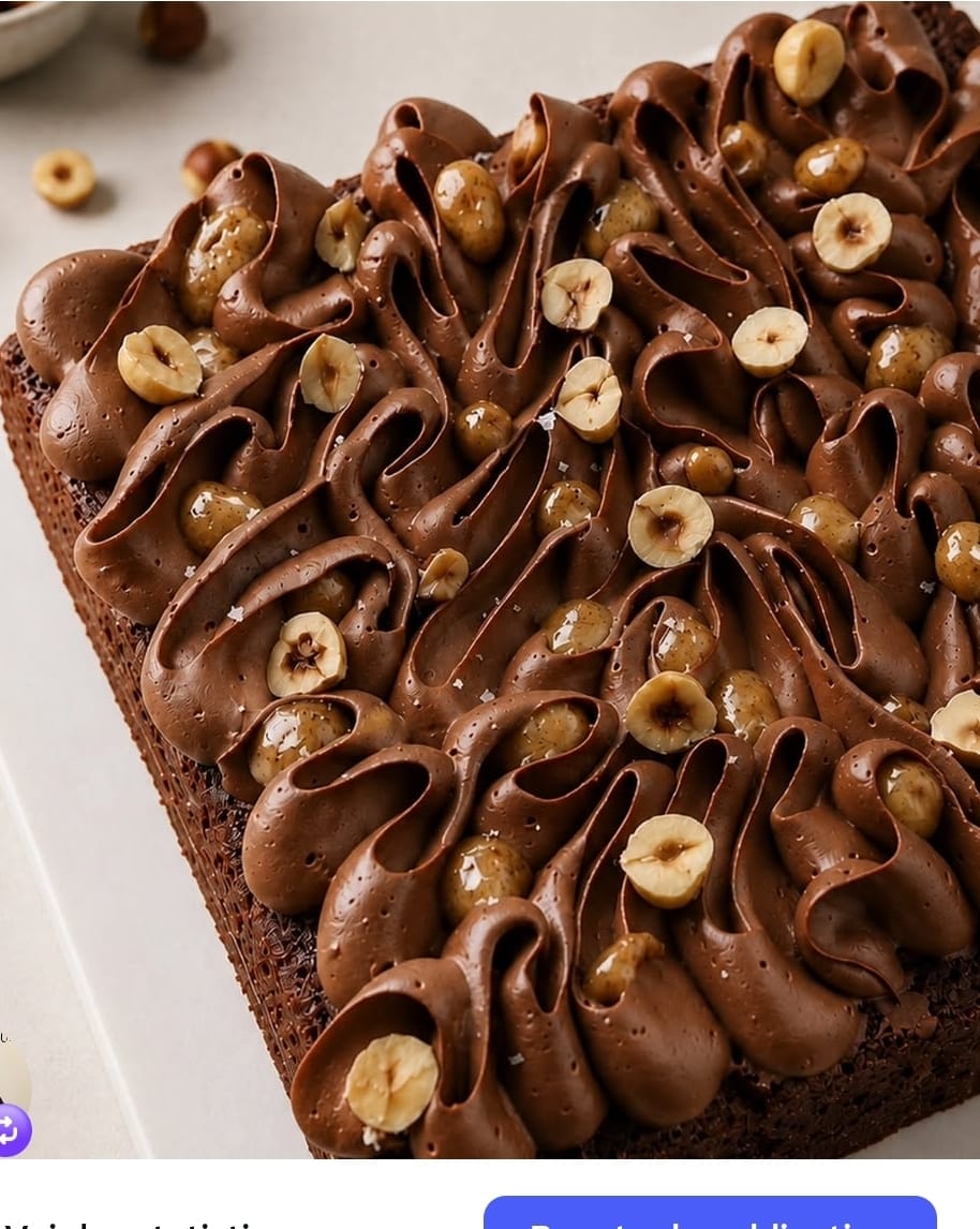 L’Insolent – Gâteau chocolat, praliné & noisettes | Sans gluten