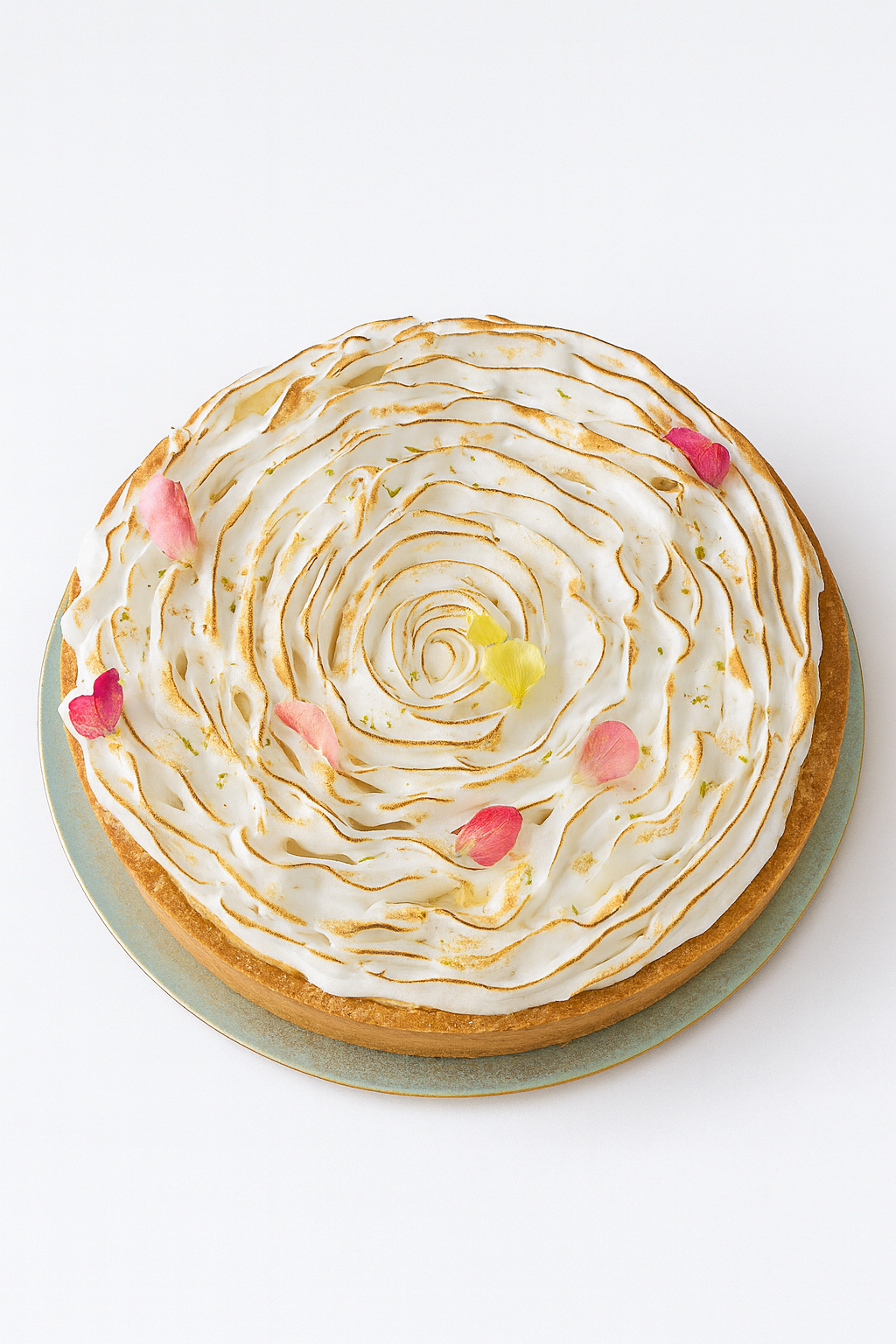 tarte citrron meringués fleur